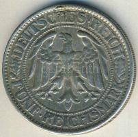 Német Birodalom / Weimari Köztársaság 1932F 5RM Ag "Eichbaum" hamisítványa (korabeli)