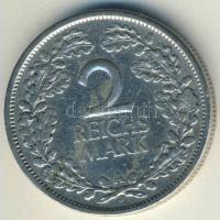 Német Birodalom / Weimari Köztársaság 1926A 2RM Ag T:3