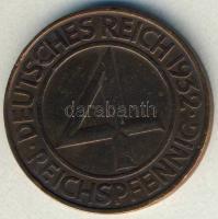 Német Birodalom / Weimari Köztársaság 1932D 4RPf T:3