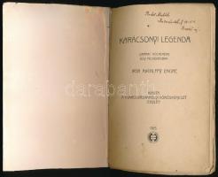 Antalffy Endre: Karácsonyi legenda. Drámai költemény egy felvonásban. Marosvásárhely, 1915, Marosvás...