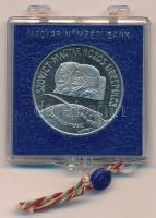 1980. 100Ft Ni "Szovjet-magyar közös űrrepülés" plombált MNB tokban T:PP Adamo EM61