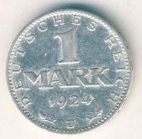 Német Birodalom / Weimari Köztársaság 1924J 1M Ag T:3