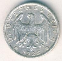 Német Birodalom / Weimari Köztársaság 1925A 1RM Ag T:3+