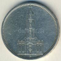 Német 3. Birodalom 1935A 5M Ag "Garnisonkirche" T:2-/3