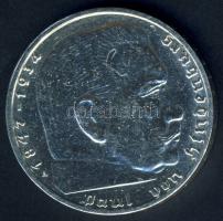 Német 3. Birodalom 1939A 2M Ag "Hindenburg" T:2