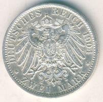Német Birodalom / Császárság / Mecklenburg-Schwerin 1904. 2M Ag T:3+/2