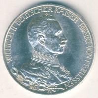 Német Birodalom / Császárság / Poroszország 1913. 3M Ag "25 éves uralkodás" T:1/2+