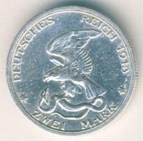 Német Birodalom / Császárság / Poroszország 1913. 2M Ag "Felszabadító háború" T:2-/2