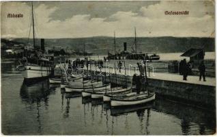 Abbazia, Opatija; Hafenansicht / kikötő (Rb)