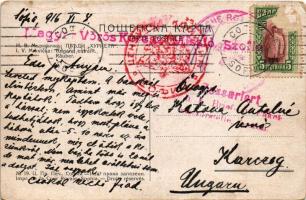 1916 Brigand entrant / Räuber s: Mrkvicka + "Magyar Vöröskereszt Missió Szofia" (EB)