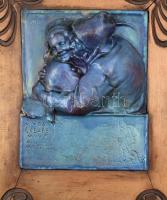 Zsolnay szecessziós plakett pár - Mikor én még legény voltam. Nincs édesebb, mint a ...... méz.
For...