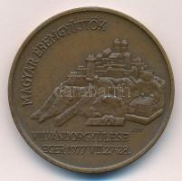 Képíró Zoltán (1944-1981) 1977. "MÉE VIII. Vándorgyűlése - Eger / Dobó István" kétoldalas ...