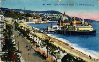 1926 Nice, Nizza; La Promenade des Anglais et la Jetée-Promenade (b)