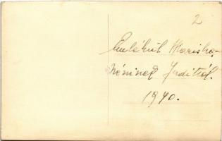 1940 Lady in wedding dress. photo (EK)