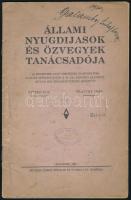 1930 Bp., Állami nyugdíjasok és özvegyek tanácsadója, 47p