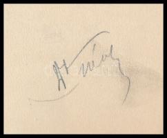 Tóth Gyula (1891-1970): 3db állatrajz. Ceruza/Tus, papír, jelzettek, 14,5x13/ 21x13,5 / 19,5x28 cm