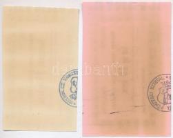 Miskolc 1860. 10kr + 25kr "Miskolcz város utalványa" modern reprint T:I
Adamo MIS-2.1.2, ...