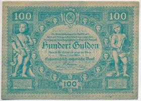 1880. 100Ft modern reprint T:III Hungary 1880. 100 Gulden modern reprint C:F Adamo G130