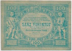 1880. 100Ft modern reprint T:III
Hungary 1880. 100 Gulden modern reprint C:F
Adamo G130