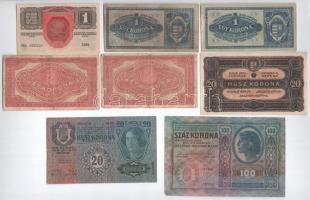 1912-1920. 1K-100K (8db, 6xklf) T:II--III-