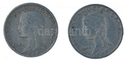 1948. 5f Al + 1951. 5f Al T:2,2- Adamo F2