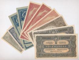 1920. 20f-20K (10db, 7xklf) T:I-II