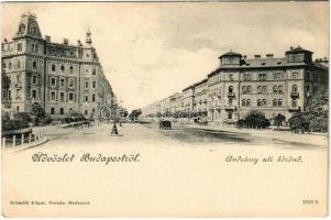 Budapest VI. Andrássy úti körönd. Schmidt Edgar (EK)