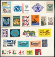 58 db főleg magyar, főleg modern levélzáró