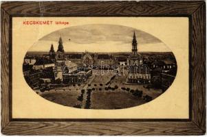 1914 Kecskemét, látkép, Fő tér (Rb)