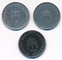 1916KB 20f Fe + 1918KB 20f Fe + 1920KB 20f Fe T:2,2- patina
Adamo K4, K4.1