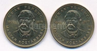 2003. 20Ft "Deák" (2x) T:1- Adamo FOEM2