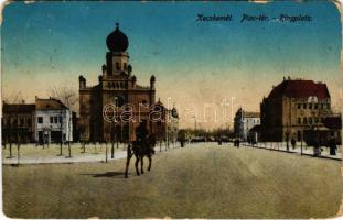 1918 Kecskemét, Piac tér, zsinagóga (EK)