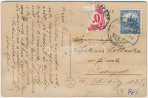 1932 Kecskemét, Református bérpalota, jogakadémia, Hitelszövetkezet, Kultura könyvnyomda. leporellol...