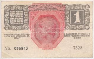 1916. 1K "7000 feletti sorozatszám" T:III Adamo K3M