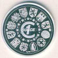 Portugália DN "Bom dia Europa!" Ag 31,2g T:PP tanúsítvánnyal