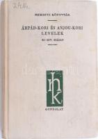 Árpád-kori és Anjou-kori levelek. XI-XIV. század. Sajtó alá rendezte: Makkai László és Mezey László. Nemzeti Könyvtár. Bp., 1960, Gondolat. Kiadói egészvászon-kötés, kissé koszos borítóval, intézményi bélyegzőkkel, volt könyvtári példány. Megjelent 3000 példányban.