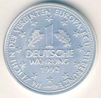 NSZK 1992 "Egyesült Európa" Ag 31,3g T:1 tanúsítvánnyal