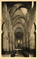 Ják, templom belső, főhajó. Weinstock Foto 1582.