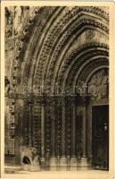 Ják, templom belső, portale. Weinstock Foto 1580.