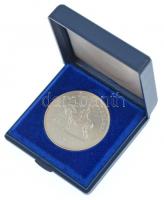 1990. 500Ft Ag "Mátyás király / Beatrix" műanyag dísztokban T:BU patina 
Adamo EM113