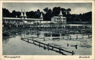 1940 Hévíz-gyógyfürdő, strandfürdő (EB)