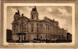 Kolozsvár, Cluj; színház. Bernát papiros áruház kiadása / theatre