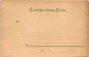 1899 (Vorläufer) Ferleiten (Tirol), Lukashansl., Tauern-Gasthof, Schwarzenberg-Hütte der Sect. Mainz...