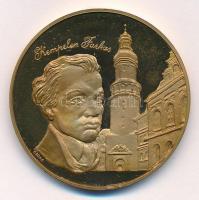 1996. Gépipari Technikum Sopron / Kempelen Farkas bronz emlékérem (42mm) T:1- (eredetileg PP)