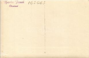 Obernai, street, shops. Charles Jaeck photo