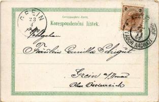 1897 (Vorläufer!) Tábor, Tabaková Tavarná, Klokoty Poutnicke misto u Táborá, Radnice, Gymnasium a Ko...