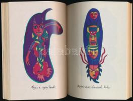 Szécsi Magda: Az aranyhalas lószem tükre. Cigánymesék. hn., 1988., HungariaSport. Szécsi Magda illus...