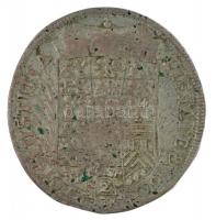 Német Államok / Szászország-Eisenach 1691. 2/3T Ag "Johann Georg" (16,17g) T:3 patina
Ger...