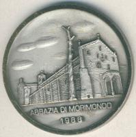 Olaszország 1988. "Abbazia di Morimondo" bimetál T:1