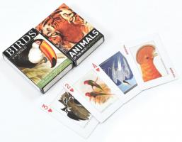 Állatok és Madarak 2 csomag játékkártya